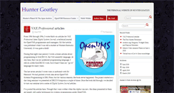 Desktop Screenshot of hunter.goatley.com
