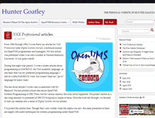 Tablet Screenshot of hunter.goatley.com