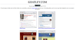 Desktop Screenshot of goatley.com